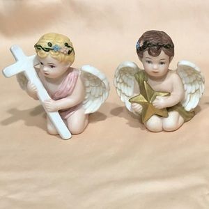 Vintage Four Seasons Porcelain Cherubs